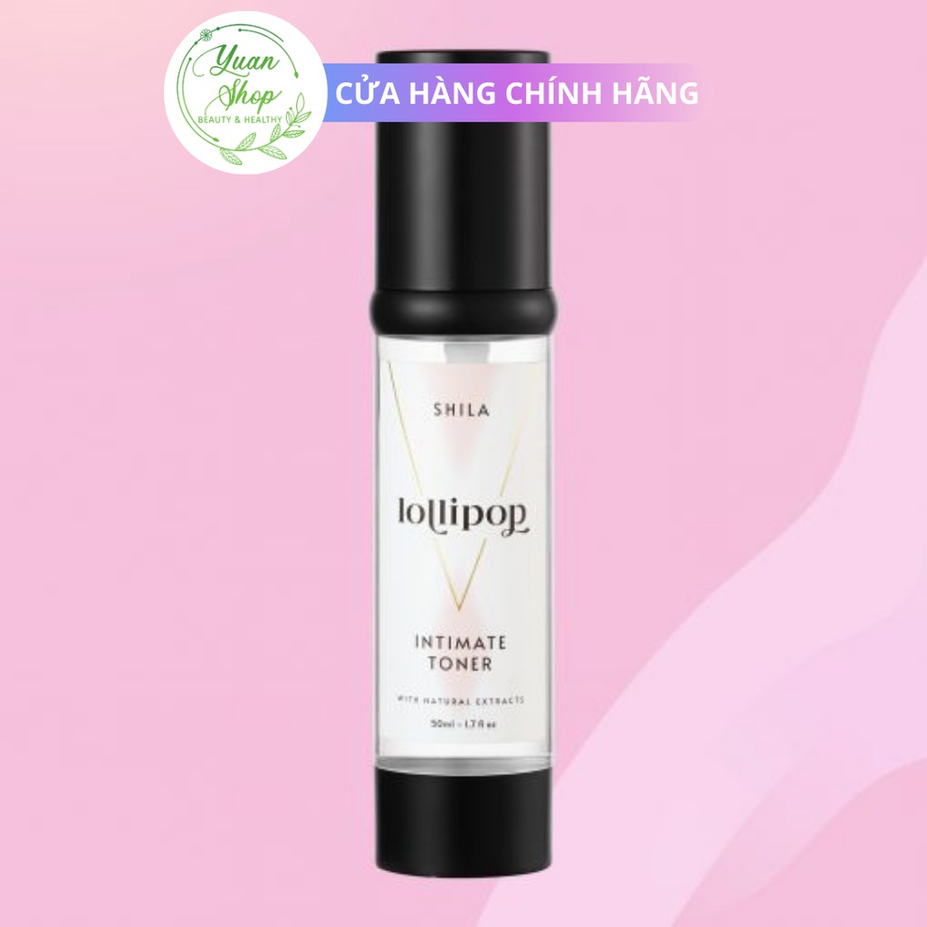 Xịt làm đẹp toàn diện vùng kín hương kẹo ngọt SHILA INTIMATE TONER LOLLIPOP 50ML