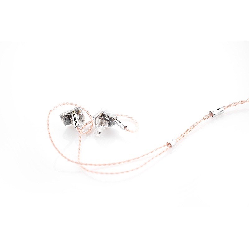 MOONDROP LINE T 6N Đồng pha lê đơn 196 lõi Litz 0,78mm Cấu trúc 2Pin Cáp nâng cấp tai nghe