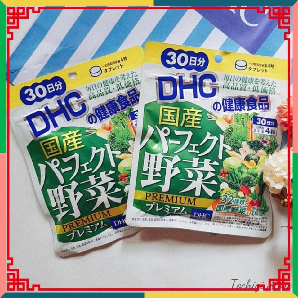 ( Nguyenthuky879 ) ( CC2016 ) Viên uống DHC Rau Củ Quả Tổng hợp Premium 30 Ngày (120v/gói)