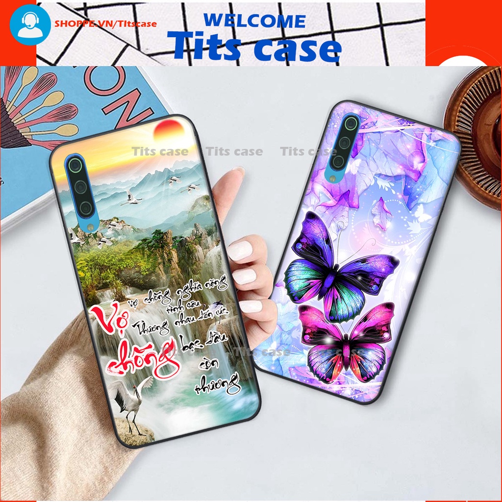 Ốp lưng  Xiaomi MI 9 / MI 9 SE in hình thiên nga,hoa may mắn, đặc sắc ĐỘC - LẠ - BỀN