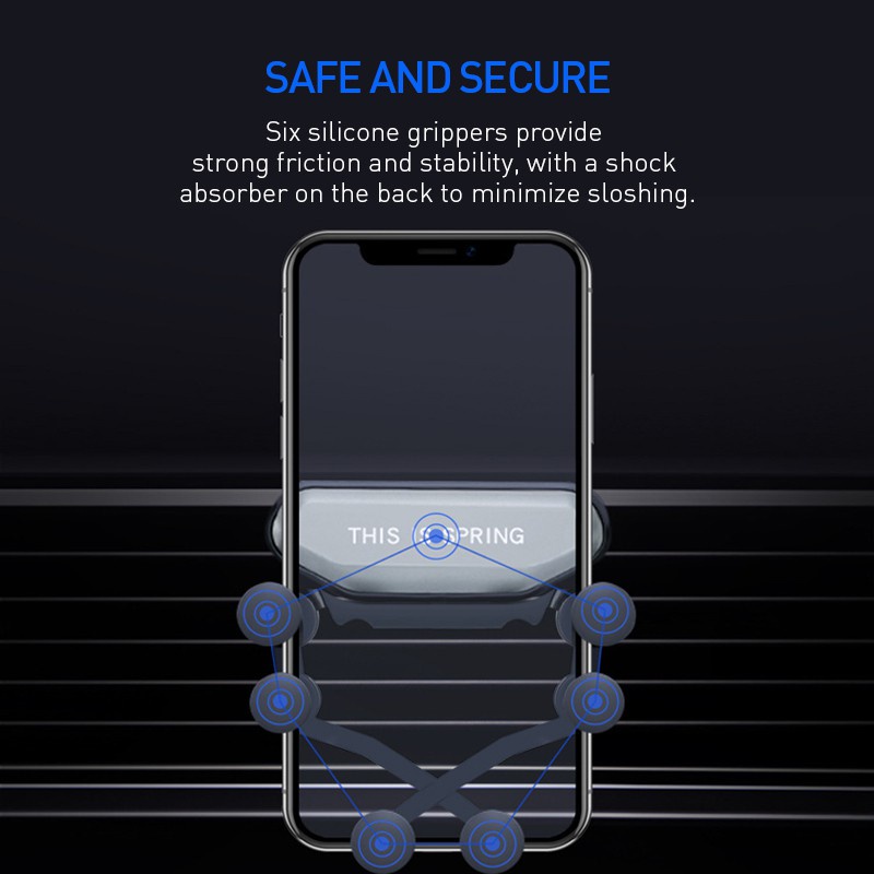 Giá Đỡ Điện Thoại Gắn Lỗ Thông Gió Xe Hơi Cho iPhone XS MAX Xiao