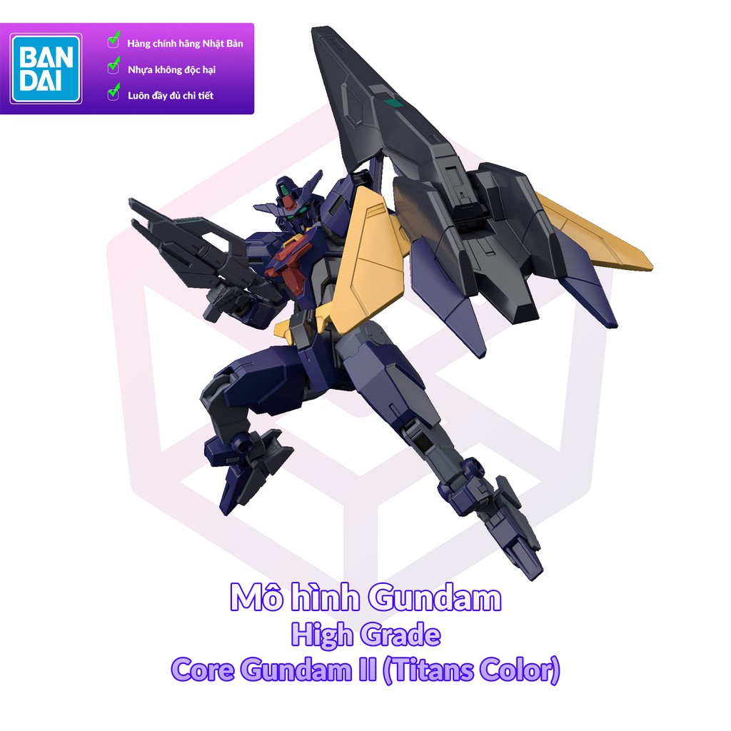 Mô Hình Gundam Bandai HG Core Gundam II (TITANS COLOR) 1/144 Build Divers Re Rise [GDB] [BHG]