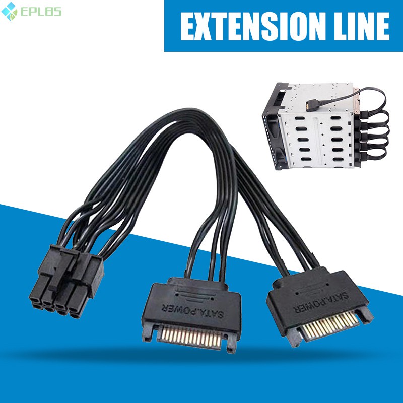 Dây Cáp Nguồn Ổ Cứng Sata 15pin Dành Cho Five Sata