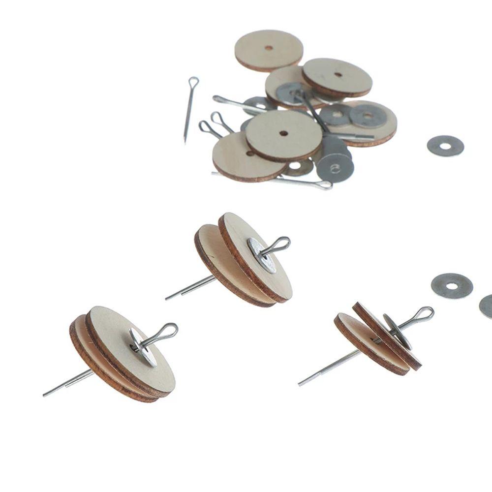 Set 10 Khớp Nối Bằng Gỗ Cho Búp Bê 12-30mm