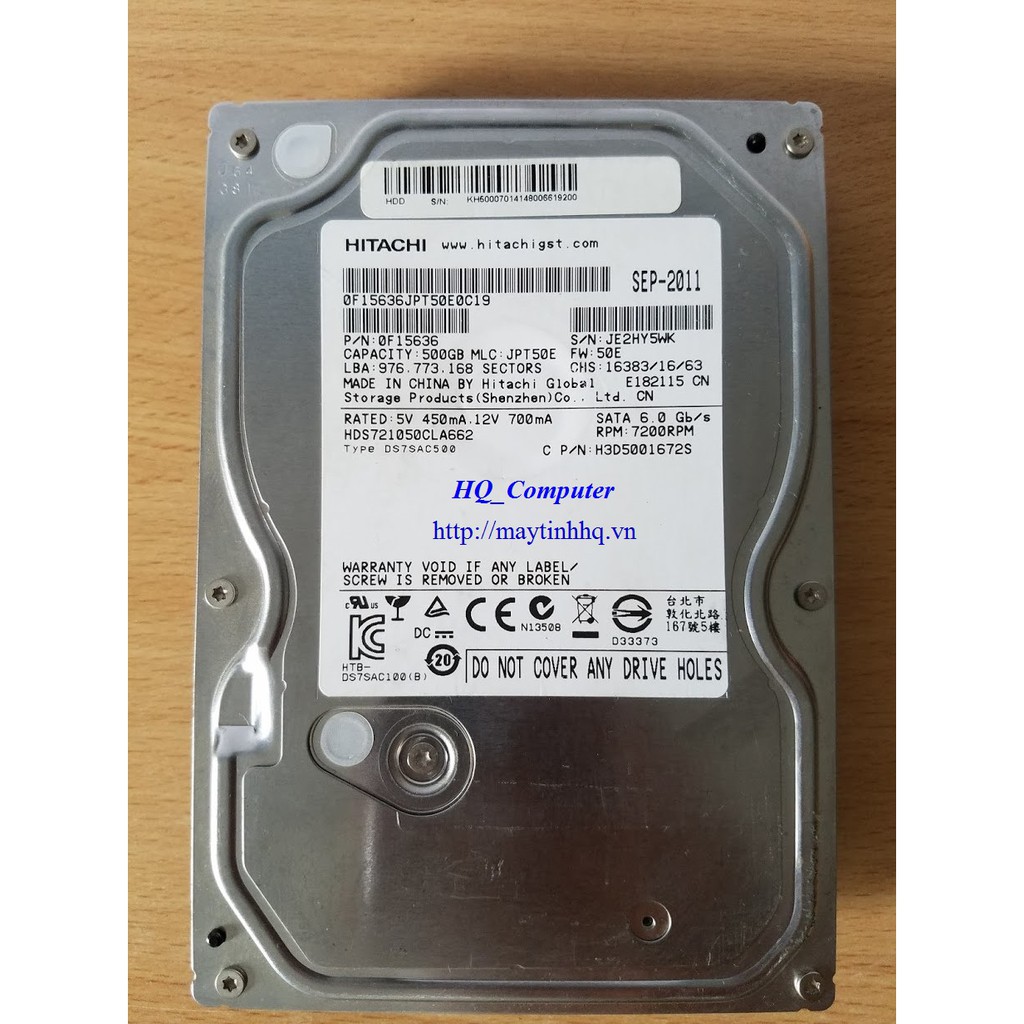 Ổ Cứng HDD  500GB Đã Cài Sẵn | BigBuy360 - bigbuy360.vn