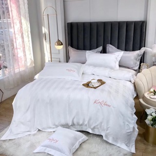 Bộ chăn ga gối satin lụa cao cấp
