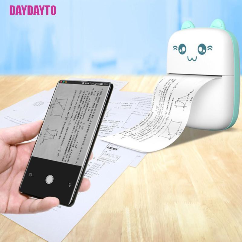 1 Máy In Ảnh Nhiệt Mini Không Dây Bỏ Túi Tiện Dụng