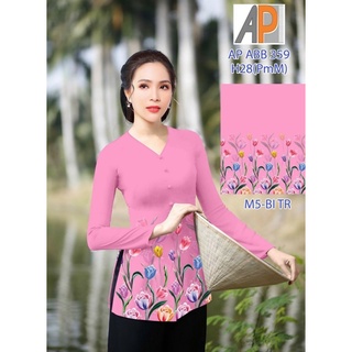 ÁO BÀ BA IN LỤA 4D