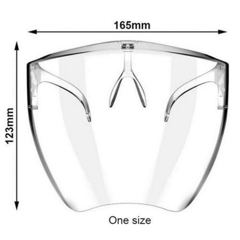 Kính Chống Giọt Bắn Phòng Dịch FACE SHIELD 🌟 HÀNG LOẠI 1🌟 Chắn bụi, hóa chất độc Hại, Kính trong suốt | BigBuy360 - bigbuy360.vn