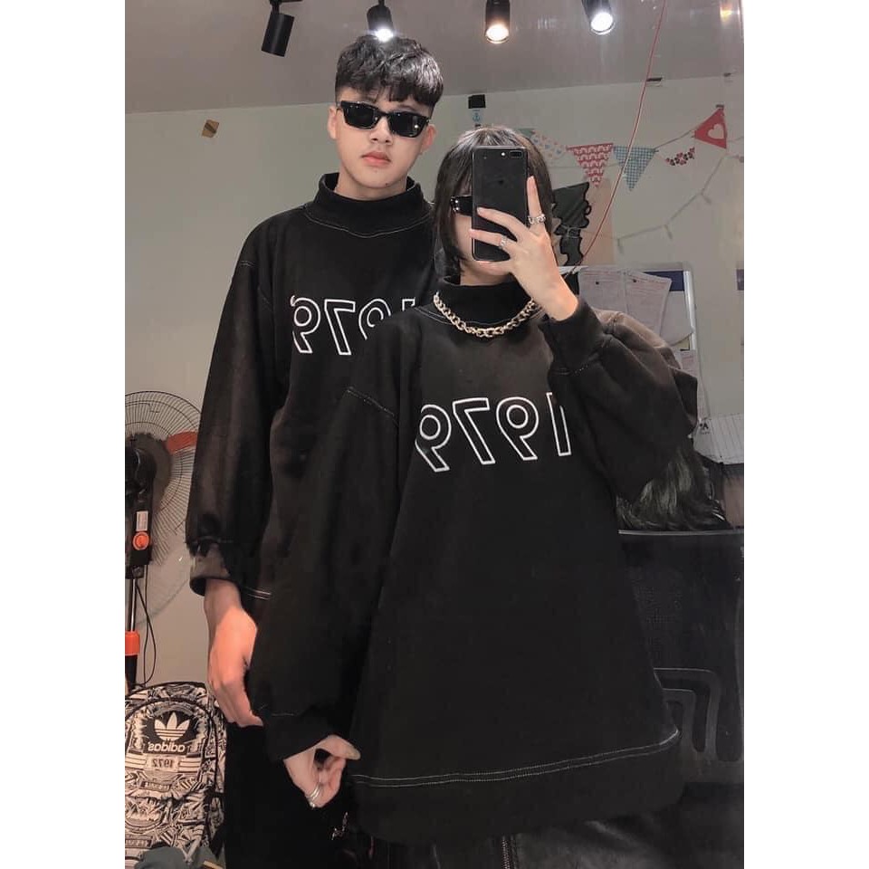 Áo swt có cổ unisex 1979 ulzzang siêu hot trend | WebRaoVat - webraovat.net.vn