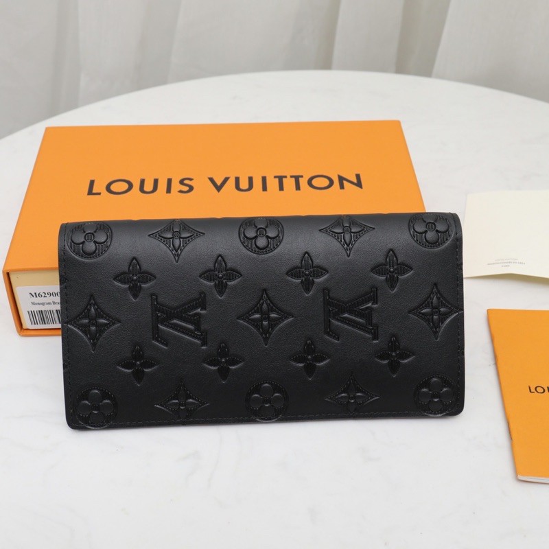 Ví dài dáng gập cho nam da thật cao cấp Louis Vuitton LV Shodow 2021