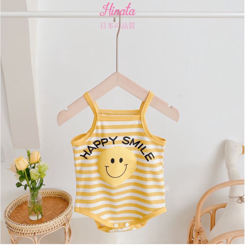 Bộ bodysuit cho bé HINATA - Chất vải thoáng khí thoải mái cho bé vui chơi cả ngày BF19
