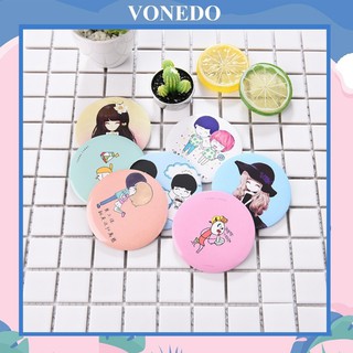 Gương mini Vonedo gương trang điểm cẩm tay siêu cute G09