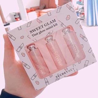 Son dưỡng có màu secret key sweet glam tint glow mini kit