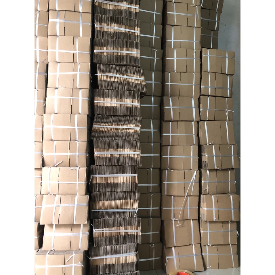 Combo 10 Thùng Carton Size 15x12x10cm hộp đóng hàng hoá