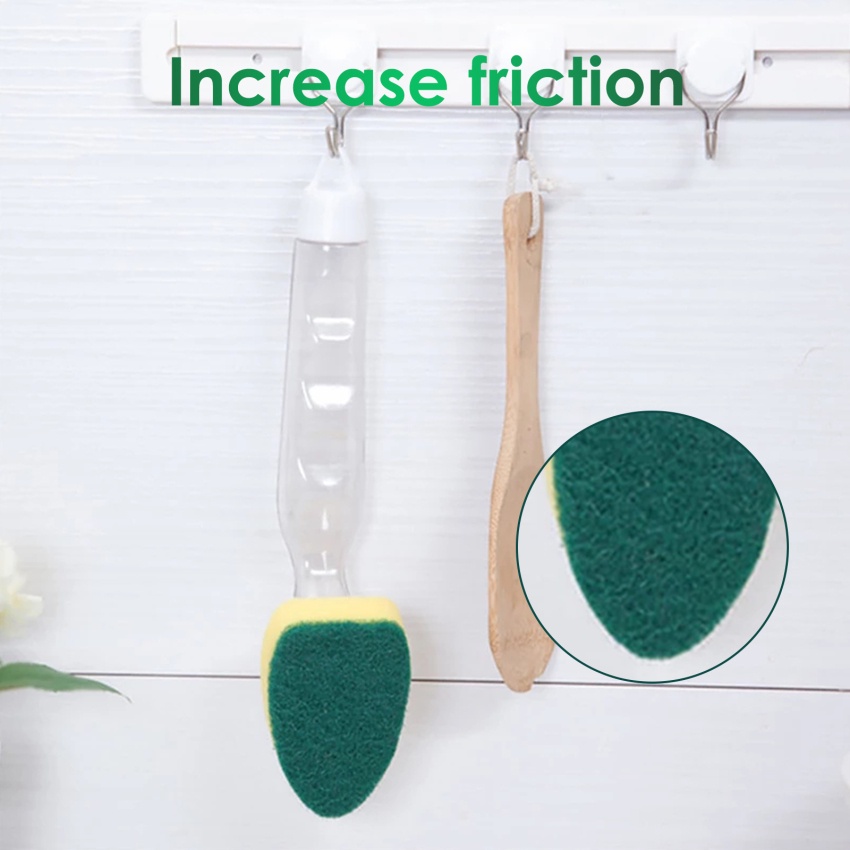 Bàn Chải Mút Rửa Chén Có Tay Cầm Có Thể Tháo Rời Sáng Tạo