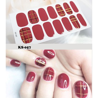 Miếng dán móng tay - Nail Wraps (14 miếng dán khô)