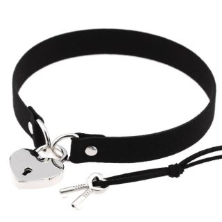 Choker khoá trái tim tặng kèm chìa khoá