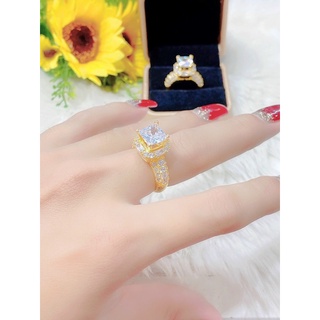 Nhẫn mạ vàng 18k