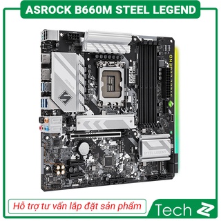 Mainboard ASROCK B660M STEEL LEGEND (Intel B660, Socket 1700, M-ATX, 4 khe RAM DDR4)