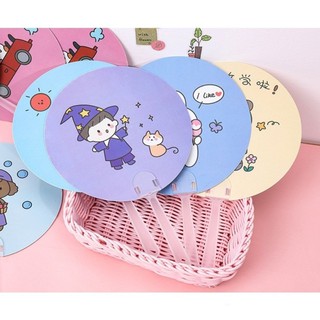 Cardosi Quạt cầm tay họa tiết chibi CS007