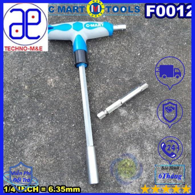Tay lục giác chữ T C-MART F0012 loại 1/4 RẺ HƠN HOÀN TIỀN