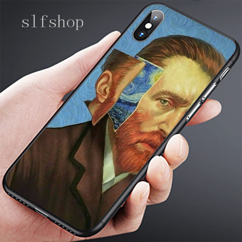 Ốp Điện Thoại Mềm In Hình Tranh Van Gogh Cho Htc U11 Lite Eyes U12 Plus 728 A9 U Play Ultra