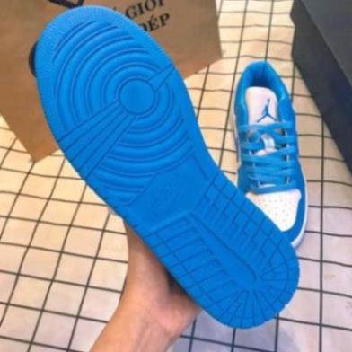 (vitazone742) Giày jordan cổ thấp xanh dương nam nữ hàng cao cấp full box bill | BigBuy360 - bigbuy360.vn