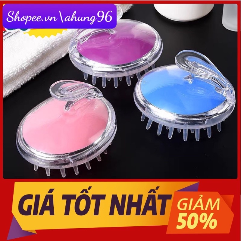 Lược Gội Đầu, Massage Đầu Thư Giãn Giúp Làm Sach Da Đầu, Tẩy Tế Bào Khi Gội Đầu, an toàn khi sử dụng
