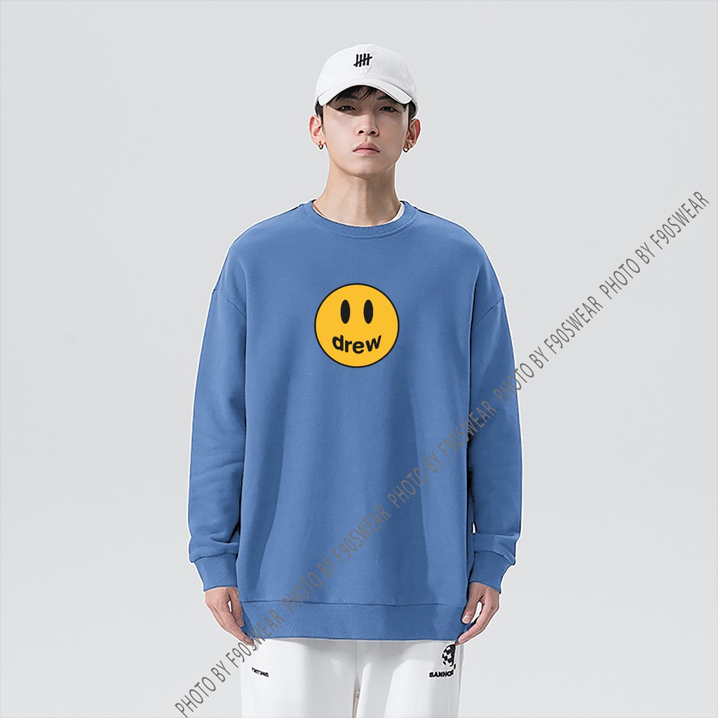 Áo sweater nỉ nam nữ , áo nỉ dài tay  basic sweater phong cách Ulzzang cặp đôi nam nữ form rộng oversize Hàn Quốc | BigBuy360 - bigbuy360.vn