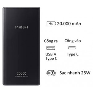 Pin sạc dự phòng Samsung EB P5300 20000mAh 25W