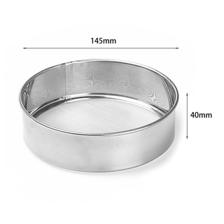 Ray bột chuyên bếp bánh 15cm – dụng cụ làm bánh - sàng bột mịn - dụng cụ lọc bằng inox