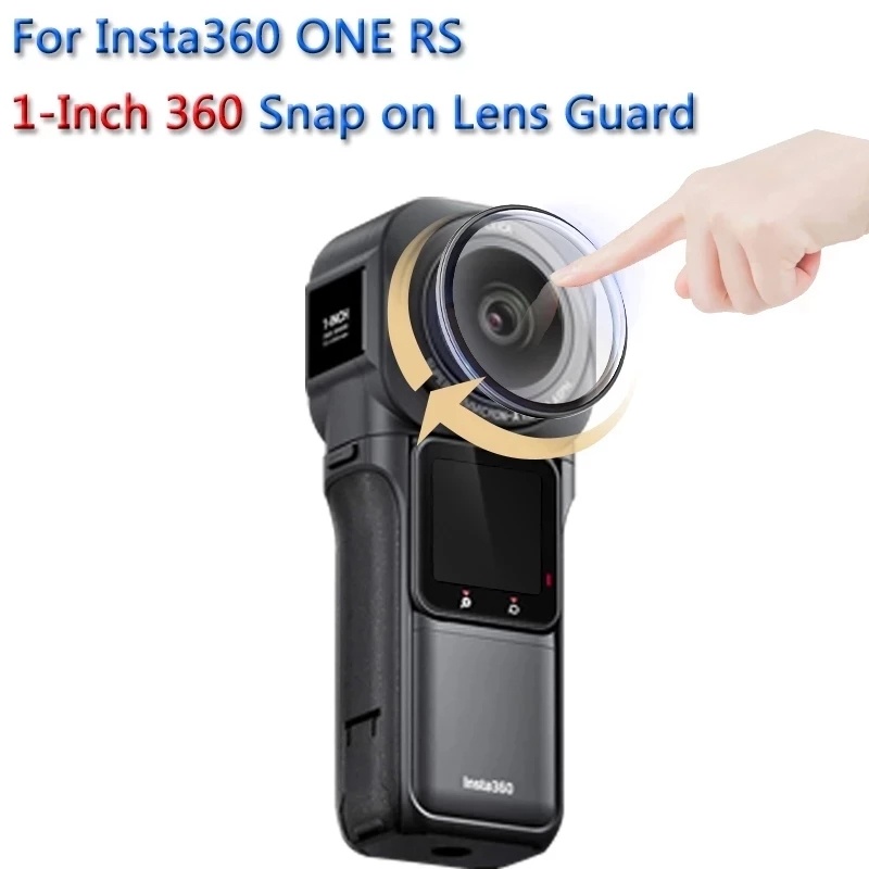 Phụ Kiện Bảo Vệ Ống Kính Máy Ảnh 360 Độ 1-Inch 360 Độ Cho Insta360 ONE RS Action