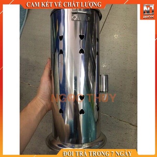 Ống đũa inox tròn có nắp