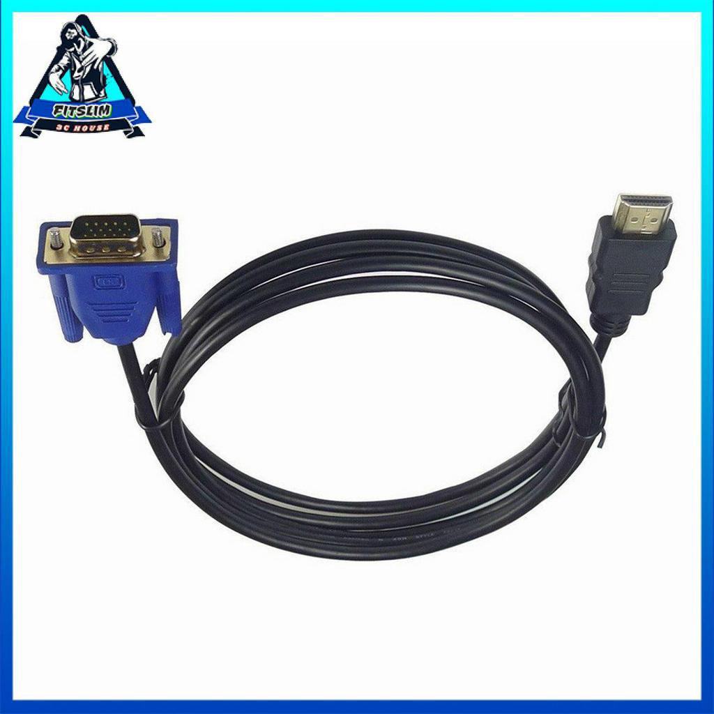 Ring Double Magnetic Ring với lưới dệt chống sốc Cáp hdmi đến Vga HD 1m