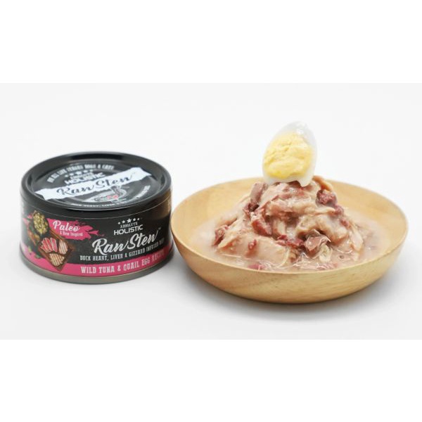 Pate Absolute Holistic RawStew Cho Chó Mèo Lon 80g