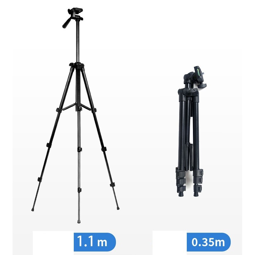 Gậy chụp ảnh 3 chân, Tripod 3120, chụp ảnh chuyên nghiệp cùng điện thoại