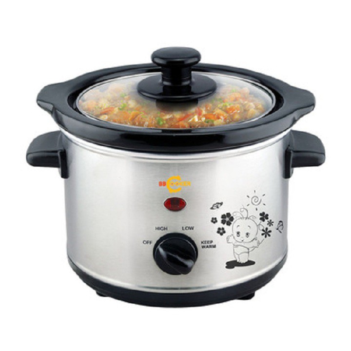 Nồi nấu cháo hầm chậm Hàn Quốc 3.5 lít BBCooker -HÀNG CHÍNH HÃNG-BẢO HÀNH TOÀN QUỐC