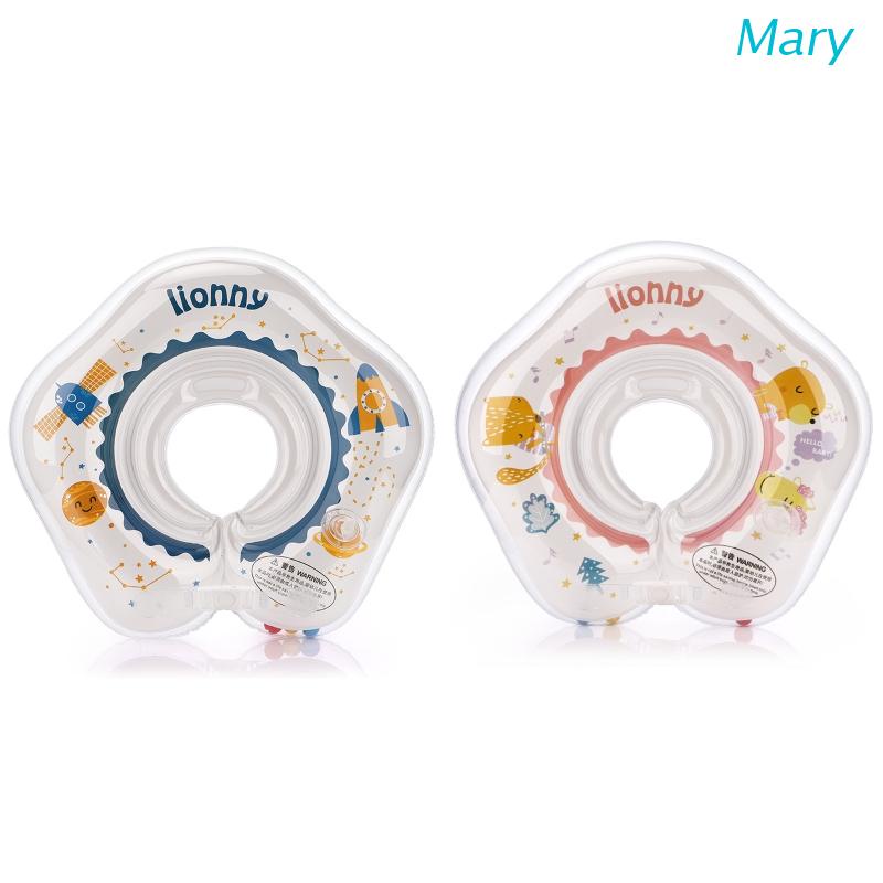 Phao Bơi Đeo Cổ Cho Em Bé 0-8 Tháng Tuổi Tiện Dụng