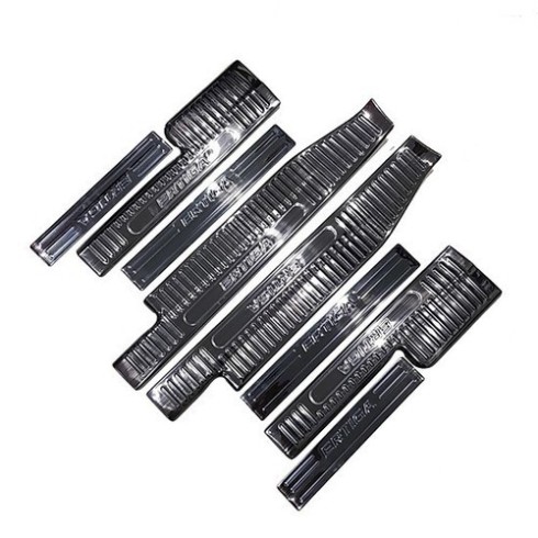 Ốp bậc trong và ngoài titan cho xe Suzuki Ertiga 2018 -2019 _8 chi tiết