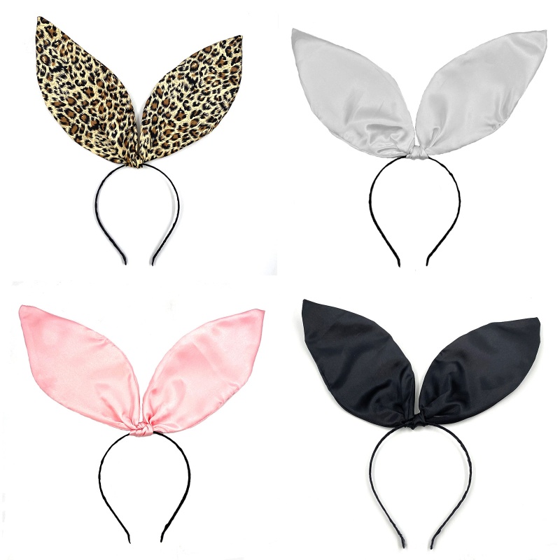 Băng Đô Cài Tóc Hình Tai Thỏ Dễ Thương Cho Bé Gái