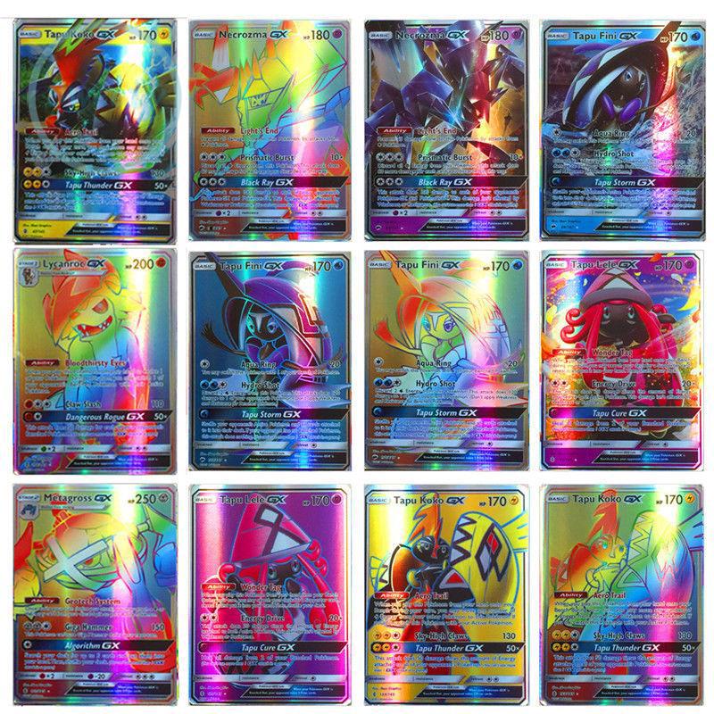 Set thẻ bài Pokemon laser lấp lánh