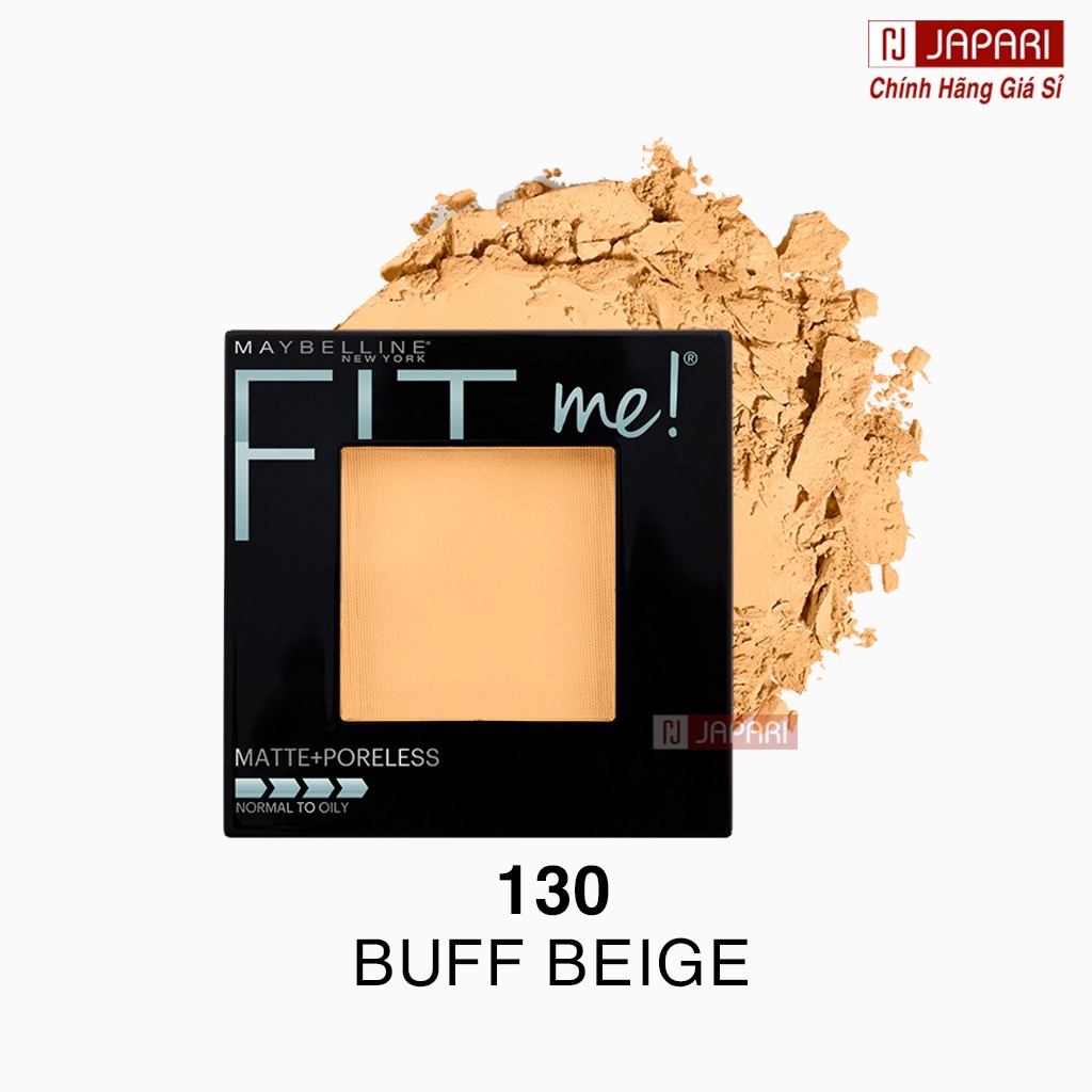 Phấn Phủ Kiềm Dầu Maybelline Fit Me NÉN CHÍNH HÃNG  - Maybeline Fit me Chống Nắng Chống Nước -Trang Điểm Make Up Japari