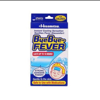Miếng dán hạ sốt ,giảm đau Byebye-Fever Hisamitsu