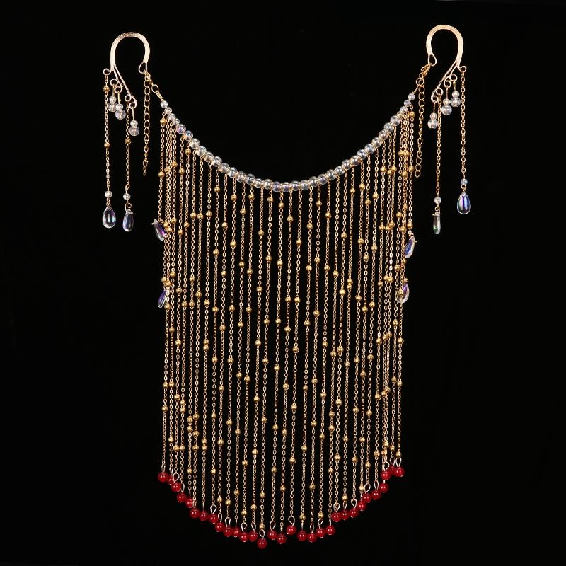 Mặt Nạ Che Mặt Che Phủ Tai Hóa Trang Phong Cách Cổ Điển Ao Dai Siêu Gas