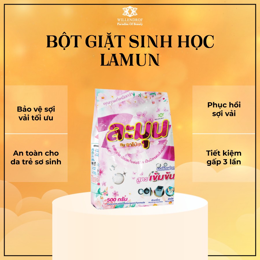 500GR BỘT GIẶT SINH HỌC LAMUN [CHÍNH HÃNG THÁI LAN]