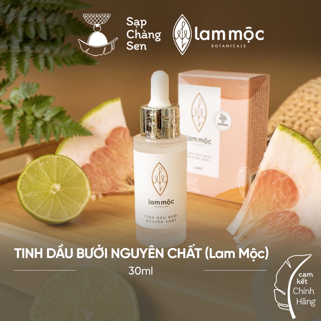 Tinh dầu Bưởi nguyên chất Lam Mộc - 30ml