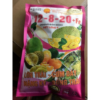 Phân bón lá 12-8-20+ fe. hàng chính hãng quả cầu lửa
