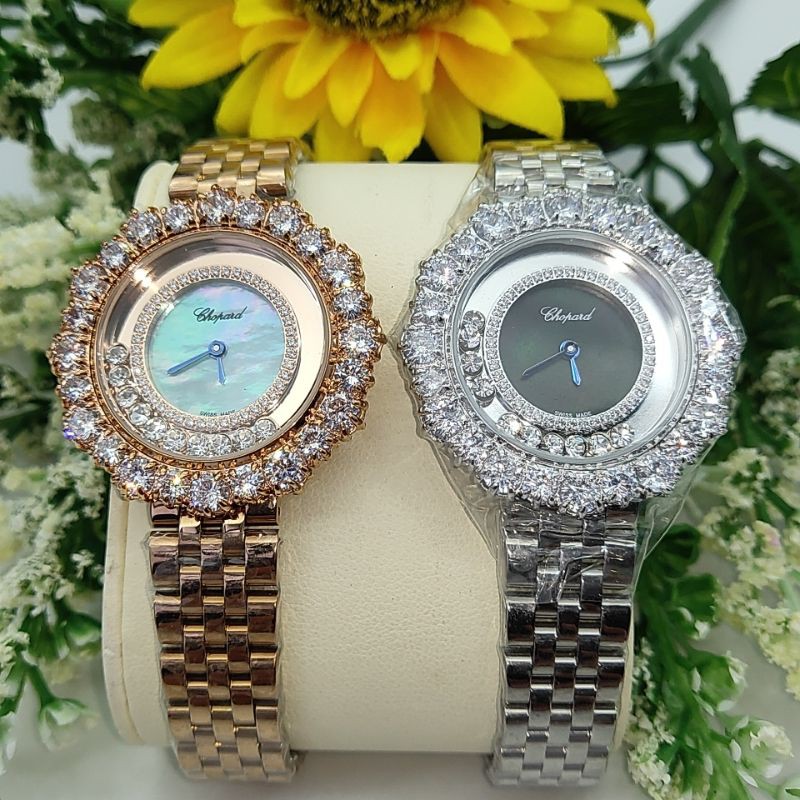 Đồng Hồ Nữ CRYSTAL CHOMPAS Mặt Khảm Trai