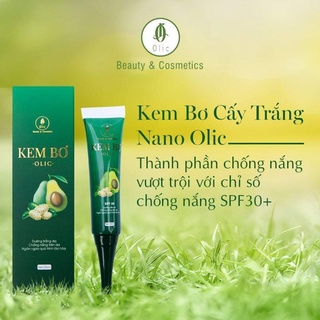 KEM BƠ CẤY TRẮNG NANO OLIC MẪU MỚI CHÍNH HÃNG